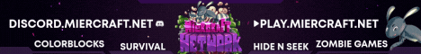 Miercraft Minecraft server banner
