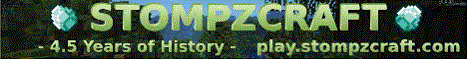Stompzcraft Minecraft server banner