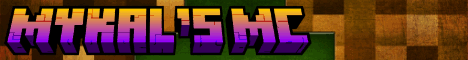 Mykals MC Minecraft server banner