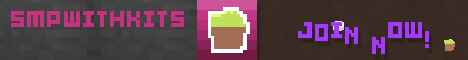 SmpWithKits Minecraft server banner