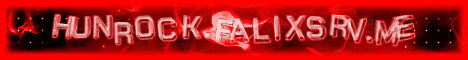 HunRock Anarchy Server Minecraft server banner