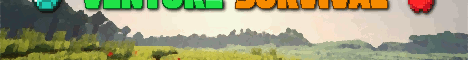 Venture MC Minecraft server banner