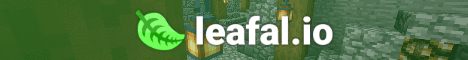 leafal.io Minecraft server banner