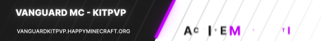 VanguardMC Minecraft server banner