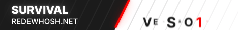 Rede Whosh Minecraft server banner