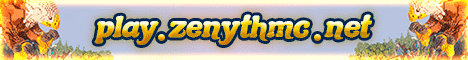 ZenythMC Network Minecraft server banner