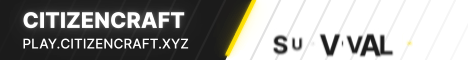 CitizenCraft Minecraft server banner
