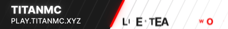 TitanMC Minecraft server banner
