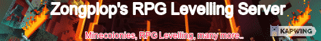 Zongplop RPG Minecraft server banner