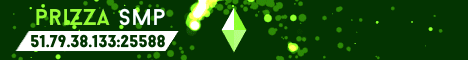 Prizza SMP Minecraft server banner
