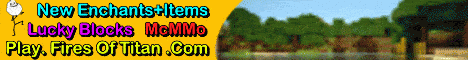 Fires Of Titan Minecraft server banner