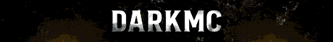 DarkMC Minecraft server banner
