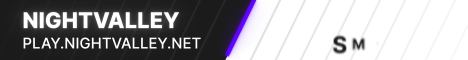 NightValley Minecraft server banner
