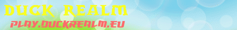 Duck Realm Minecraft server banner