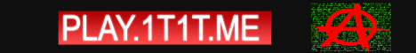 1t1t Minecraft server banner