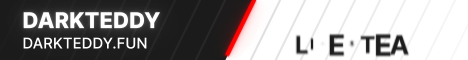 Darkteddy Minecraft server banner