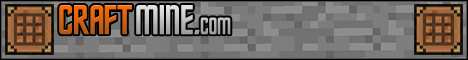 CraftMine Minecraft server banner