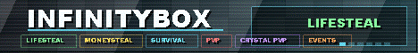 InfinityBox Minecraft server banner