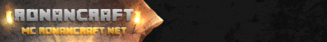 RonanCraft Minecraft server banner