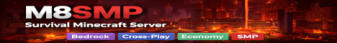 ☠️ M8SMP ☠️ banner