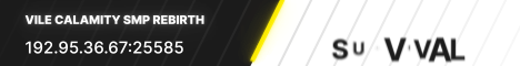 Vile Calamity SMP Rebirth banner