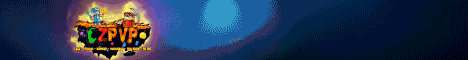 CZPVP Minecraft server banner