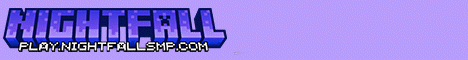 NightfallMC Minecraft server banner