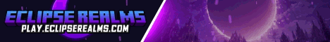 Eclipse Realms Network Minecraft server banner