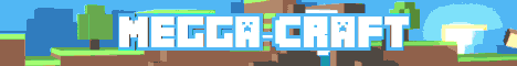 Megga-CRAFT Minecraft server banner