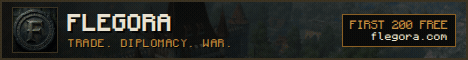 FLEGORA Minecraft server banner