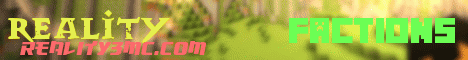 Reality3 Minecraft server banner