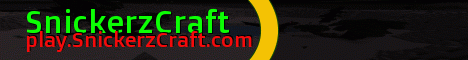 SnickerzCraft Minecraft server banner