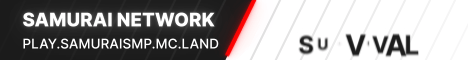 SamuraiNetwork Minecraft server banner
