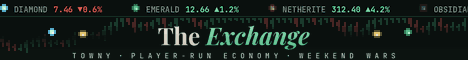 The Exchange Network Minecraft server banner