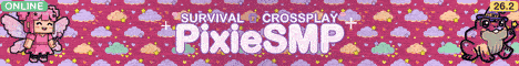 PixieSMP Minecraft server banner