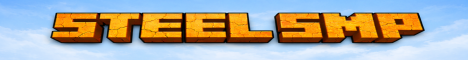 Steel SMP Minecraft server banner