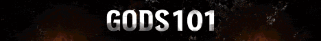 Gods101 Minecraft server banner