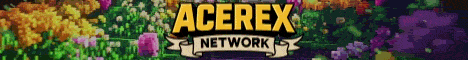 Acerex SMP Minecraft server banner