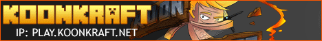 KoonKraft Minecraft server banner