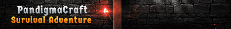 PandigmaCraft Minecraft server banner