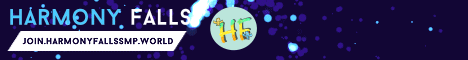 HarmonyFallsSMP Minecraft server banner