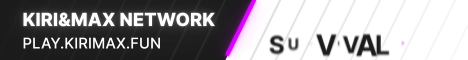 Kiri&Max Network Minecraft server banner