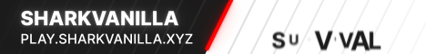 Shark Vanilla Minecraft server banner