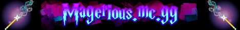 Magerious Minecraft server banner