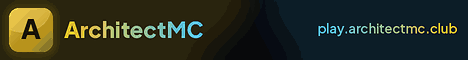 ArchitectMC Minecraft server banner