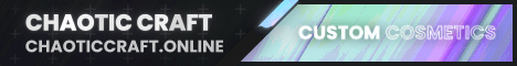 Chaotic Craft Minecraft server banner