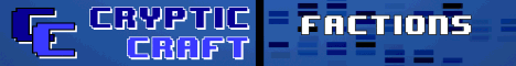 CrypticCraft Minecraft server banner