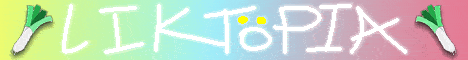 LikTopia Minecraft server banner