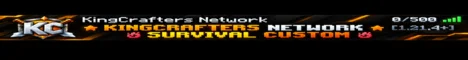 KingCrafters NetWork banner