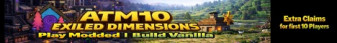Exiled Dimensions | Play Modded / Build Vanilla banner